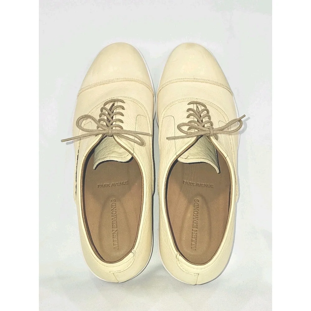 Allen Edmonds Park Avenue Cap-toe Oxford Dress Sneaker Size 12D Leather